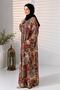 Women's Viscosse Prayer Dress with Zippered Pockets Li̇kapa - 5