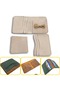 DIY Koza Leather Wallet Making Set, DIY Handmade Horizontal Men's Wallet Card Holder Kit