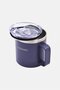 Double Wall Insulated Stainless Steel Brand Logo Coffee Mug With Lid 414 ml, Lavender - 3