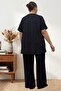 67809 Plus Size Top Patterned Combination Milan-Modal Pajama Set - Cherry Pattern - 5