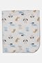 Toddler Baby Graphic Print Blanket, White