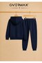 Children's Hooded Black Printed Tracksuit Set – Ages 3-12 - 2
