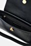 Women Rectangular Shoulder Bag, Black - 4