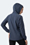 Rustic Women's Navy Blue Windbreaker - 5