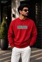 Men's Believe in Your Mind Typography Printed Cycling Round Neck Casual Sweatshirt
