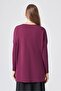 116 Elastic Sleeves Merserized Tunic Cherry - 3