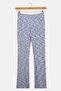 Kids Girl Textured Flare Pants, Multicolor - 2