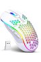 Wireless Mouse, Wireless Gaming Mouse, ماوس لاسلكي, Rechargeable Ergonomic Mouse with RGB Backlight