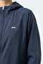 Rustic Women's Navy Blue Windbreaker - 2
