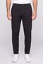 Men Sportswear Fit Plain Outdoor Trackpants, Black