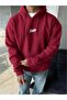 -Men's Hoodie Printed Stw1 Sweat Quality 3 Thread Fabric Modern Oversized Cut - 2