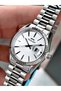 Silver Color 10 Atm Japanese Miyota Complete Steel Men's Wristwatch with Calendar 2583Slz - 4