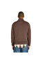 Williams River Cotton Yd 1/4 Zip Sweater Men's Brown Pullover - 2