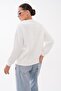 Women's Daisy Embroidered Three-Thread Sweatshirt 265133 - - 5