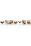 Cream Copper Wicker Wide Form Thick Copper Bracelet, Hand-Embroidered Adjustable Model - 2