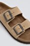 Double strap leather men's sandals - 3