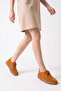 Baeras Women's Genuine Leather Casual Shoes - Tan - 7