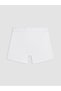 White Standard Fit Cotton Flexible Men's Boxers 3 Pcs - 3