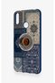 Huawei Y7 2019 Compatible Turkish Coffee and Kilim Patterned Silicone Case - 3