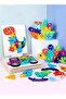 DURKU 6 Pack Wooden Jigsaw Puzzle Set - Colorful 3D Educational Blocks Kids Toy Gift