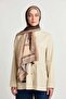 Delta Pattern Liva Modal Shawl - 3