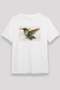 Bird White Unisex T-Shirt T-Shirt