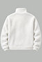 Oversize Plush Men's Fleece Lined Full Zip Sherpa Autumn Winter Women's Fleece Sweatshirt - 2