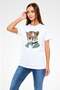 Cheetah White Unisex T-Shirt T-Shirt - 3