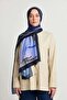 Delta Pattern Liva Modal Shawl - 2