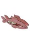 Çetiner Group ®   Wooden 2 Balls Slanted Cute Fish Shaped Educational Toy for Cats - 3