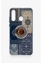 Huawei P30 Lite Compatible Turkish Coffee and Kilim Patterned Silicone Case - 2