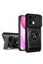 غطاء حماية لهاتف OPPO A6 Pro 5G مع واقي للشاشة، غطاء حماية مدمج للكاميرا، تصميم عسكري متين
