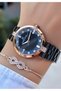 New Season Black Women's Wristwatch – |   Bracelet with Gift |   2 Years Warranty - 4