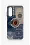 Samsung A26 Compatible Turkish Coffee and Kilim Patterned Silicone Case - 2