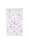 Pink Rabbit Tree Patterned Muslin Stroller Cover
