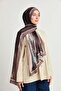 Delta Pattern Liva Modal Shawl - 4
