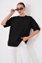 Women's Crew Neck Two Thread T-Shirt 250098 - 265285 - - 3