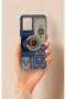 Vivo Y21 Compatible Turkish Coffee and Kilim Patterned Silicone Case