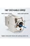 Mn118X Cat7 Keystone Jack Rj45 Female Module Tool-Free Metal Armored Ftp Stp 10Gbps 600Mhz 1Pcs - 4