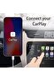 كابل USB-A إلى USB-C بطول 3 أقدام لآيفون 15/16/17 للسيارة مع دعم Apple Carplay [معتمد من MFi] - 2