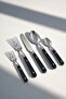 Craftline 6 Person 30 Piece Cutlery Set Black - 3