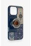 iPhone 16 Pro Max Compatible Turkish Coffee and Kilim Patterned Silicone Case - 2