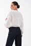 Women's Heart Bow Embroidered Button Closure Knitwear Knitted Cardigan 265284 - 5