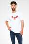 Owl White Unisex T-Shirt T-Shirt - 2