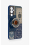 Tecno Pova Neo 2 Compatible Turkish Coffee and Kilim Patterned Silicone Case - 3