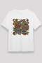 Owl White Unisex T-Shirt T-Shirt