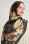 Camouflage Pattern Liva Modal Shawl - 2
