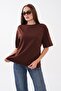 Women's Crew Neck Two Thread T-Shirt 250098 - 265285 - - 2