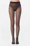 10 Pack Black Color (500) 20 Den Women's Thin Pantyhose Multi Economic Package + Custom Made Sleep Band Gift - 4