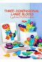 DURKU 6 Pack Wooden Jigsaw Puzzle Set - Colorful 3D Educational Blocks Kids Toy Gift - 8